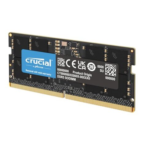 MEMORIA SODIMM DDR5 CRUCIAL (CT8G48C40S5) 8GB 4800MHZ, CL40