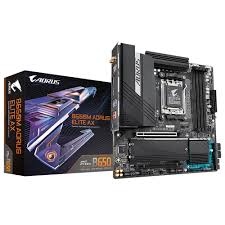 MOTHERBOARD GIGABYTE (B650M AORUS ELITE AX) SOCKETAM5, 4*DDR5,M.2,
DP, HDMI, MICRO ATX WIFI6