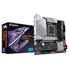 MOTHERBOARD GIGABYTE (B760M AORUS ELITE AX) SOCKET 1700, 4*DDR5
7600MHZ, HDMI, DP, MICRO ATX,WIFI 6E
