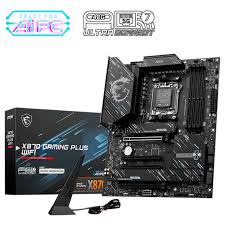 MOTHERBOARD MSI (X870 GAMING PLUS WIFI) SOCKET AM5, 4*DDR5 8200,
1*HDMI,1*USB-C, 3*M.2, ATX