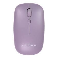 MOUSE INALAMBRICO NACEB (NA-0136M) SLIM, USB 2.4, 1600DPI,3*BOTONES+RUEDA