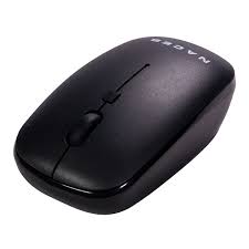 MOUSE INALAMBRICO NACEB (NA-0136N) SLIM, USB 2.4, 1600DPI,3*BOTONES+RUEDA, NEGRO