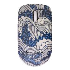 MOUSE INALAMBRICO NACEB (NA-0138A) DISE?O IMPRESO, USB 2.4, 1600DPI,3*BOTONES+RUEDA