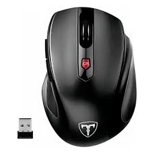 MOUSE INALAMBRICO NACEB (NA-0139N) DUAL MODE, USB 2.4, BLUETOOTH,1600DPI,5*BOTONES+RUEDA,NEGRO