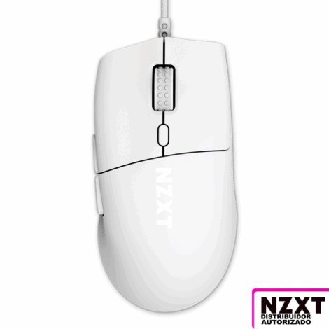 MOUSE NZXT (MS-001NW-04) LIFT 2 SYMM, 26000 DPI, BLANCO