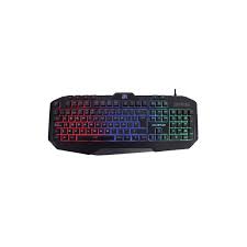 TECLADO ALAMBRICO BALAM RUSH (BR-929639) GUNFIRE,USB,111 TECLAS,LED,3 COLORES,CABLE 1.8M,NEGRO