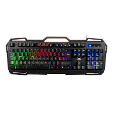 TECLADO MECANICO NACEB (NA-0967) MEMBRANA, MULTICOLOR, 105 TECLAS,
METAL-PVC, USB A, NEGRO