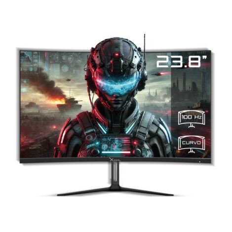 MONITOR LED XZEAL 23.8" (XSPMG07B) 1920*1080 FULL HD, XST-570-1, CURVO,
100HZ, 5MS, VGA, HDMI, NEGRO