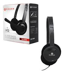 AUDIFONOS NACEB (NA-0316) DIADEMA,MICROFONO,3.5,NEGRO