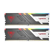 MEMORIA DIMM DDR5 PATRIOT (PVVR564G560C40K) VIPER VENOM RGB 64GB
(2X32GB) 5600MHZ CL40