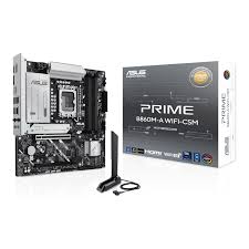 MOTHERBOARD ASUS (PRIME B860M-A WIFI) SOCKET 1851, 4*DDR5, HDMI, 2*DP,WIFI6E, MICRO ATX