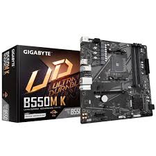 MOTHERBOARD GIGABYTE (B550M K) SOCKET AM4, 4*DDR4 4733 MHZ, HDMI, DP,MICRO ATX